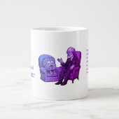 Psychological Humor Rorschach Test and Freud Brain Jumbo-Tasse (Vorderseite)