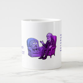 Psychological Humor Rorschach Test and Freud Brain Jumbo-Tasse