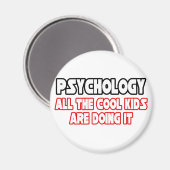 Psychologie.. Coole Kinder Magnet (Vorderseite/Rückseite)
