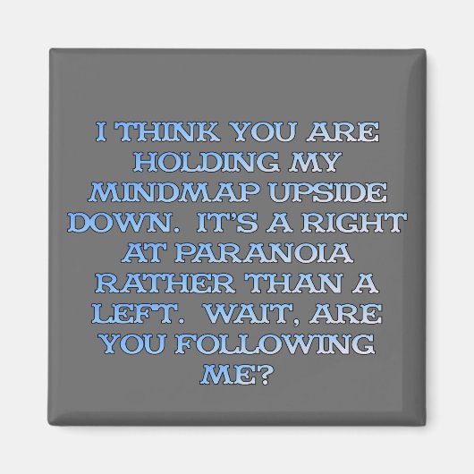 Psychologie: Die Erforschung paranoider Menschen Magnet (Vorne)