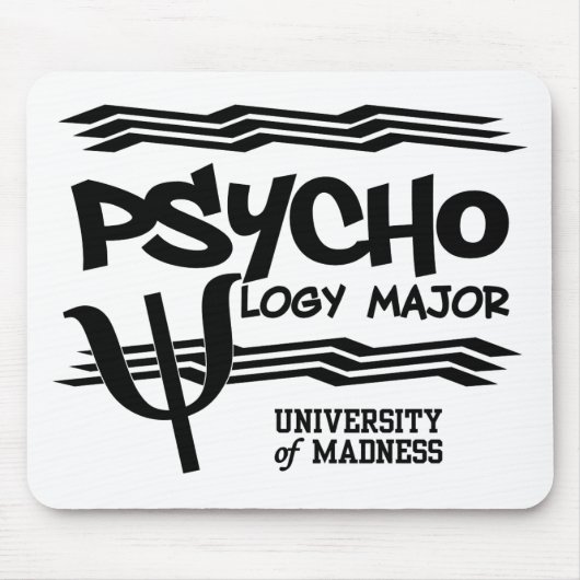 Psychologie Hauptmousepad Mousepad (Vorne)