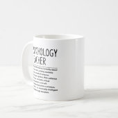 Psychologie Kaffeetasse (Vorderseite Links)
