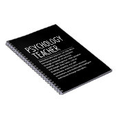 Psychologie-Lehrer Notizblock (Rechte Seite)