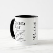 Psychologie-Lehrer Tasse (Vorderseite Links)