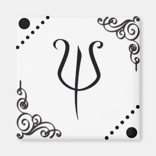 Psychologie Magnet (Vorne)