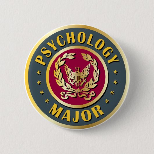 Psychologie-Major Button (Vorderseite)