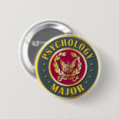 Psychologie-Major Button (Vorne & Hinten)