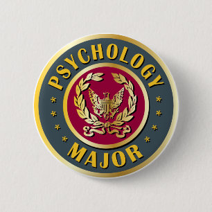 Psychologie-Major Button