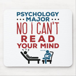 Psychologie Major Nein, ich kann deinen Geist nich Mousepad