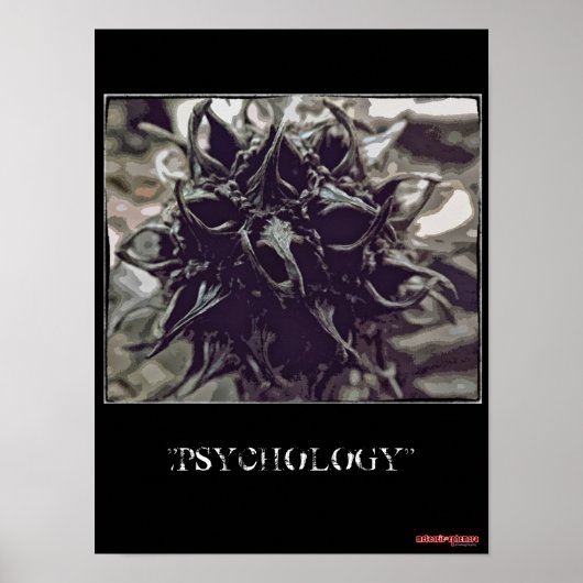 Psychologie - Plakatdruck Poster (Vorne)
