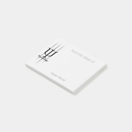 Psychologie Posten-it® Anmerkung Post-it Klebezettel (angewinkelt)