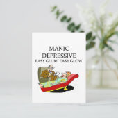 PSYCHOLOGIE POSTKARTE (Stehend Vorderseite)