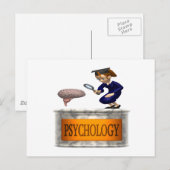Psychologie Postkarte (Vorne/Hinten)