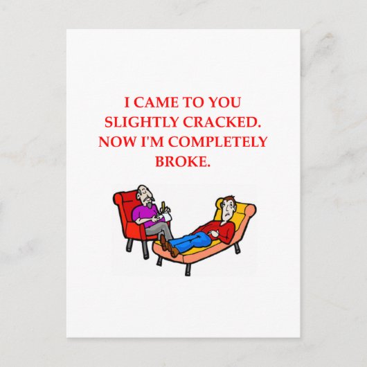 Psychologie Postkarte (Vorderseite)