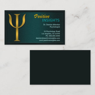 Psychologie-Psychologe-Psychiatrie-Visitenkarten Visitenkarte