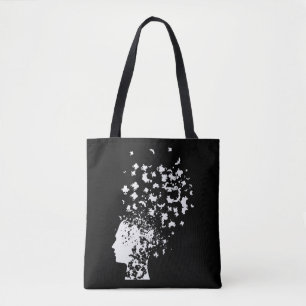 Psychologie Rorschach Card Mind Inkblot Test Tasche