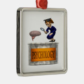 Psychologie Silbernes Ornament (Rechts)