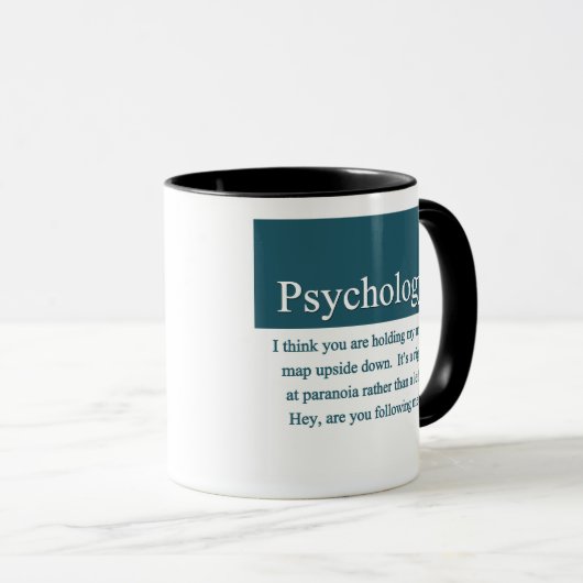 Psychologie-Tasse Tasse (VorderseiteRechts)