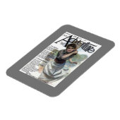 "Psychologie und Kupfer von W. C. Tuttle" Magnet (Linke Seite)