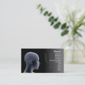 Psychologie Visitenkarte (Stehend Vorderseite)