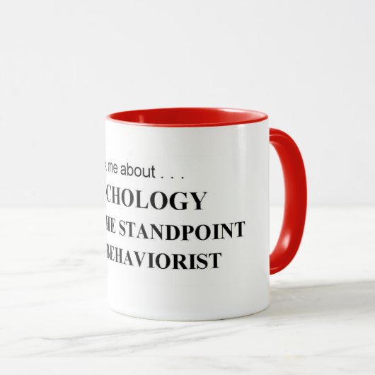 Psychologie: Watson Tasse (VorderseiteRechts)