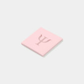 Psychologie-Wissenschaft Symbol-Post-It-Notes Post-it Klebezettel (angewinkelt)