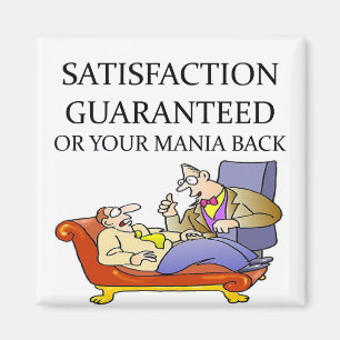 PSYCHOLOGIE-Witz Magnet