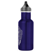 PSYCHOLOGIE Word Cloud Trinkflasche (Rechts)