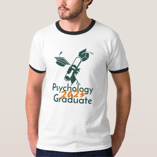 Psychologieabschluss 2023 T-Shirt (Vorderseite)