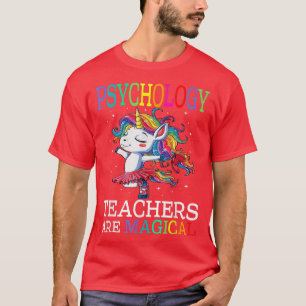 Psychologielehrer sind magische Einhorn zurück zu T-Shirt