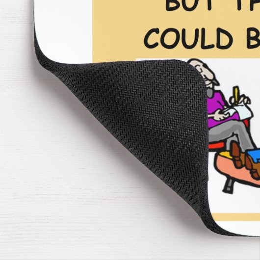 Psychologiewitz Mousepad (Ecke)