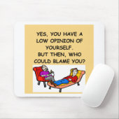 Psychologiewitz Mousepad (Mit Mouse)