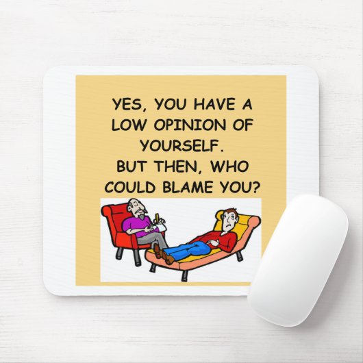 Psychologiewitz Mousepad (Mit Mouse)