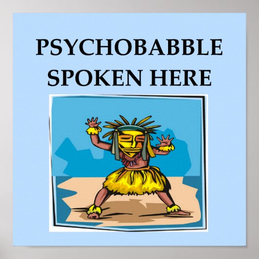 Psychologiewitz Poster (Vorne)