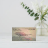 Psychologin Counselor Business Visitenkarte (Stehend Vorderseite)