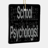 Psychologin der Schule Keramikornament (Rechts)