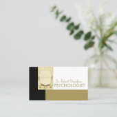 Psychologin Human Mind Doctor Medical Card Visitenkarte (Stehend Vorderseite)