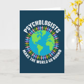 Psychologin Inspiration Zitat Vielen Dank Karte (Gelbe Blume)