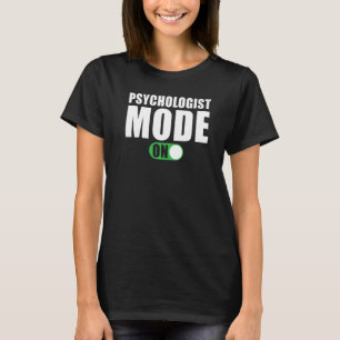 Psychologin Modus für Psychologe T-Shirt