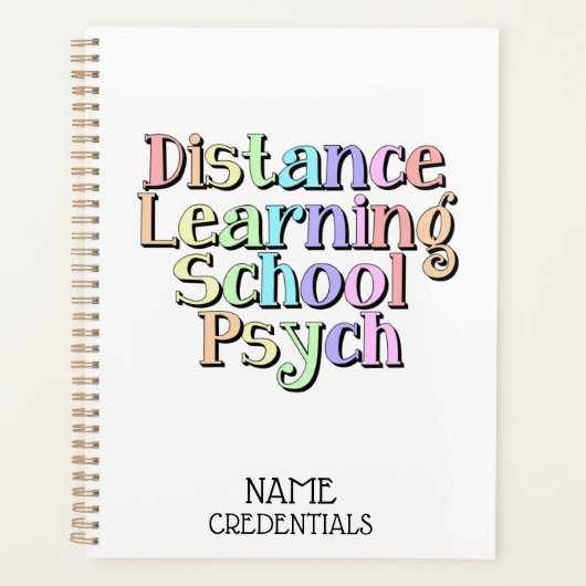 Psychologin Planer (Vorderseite)