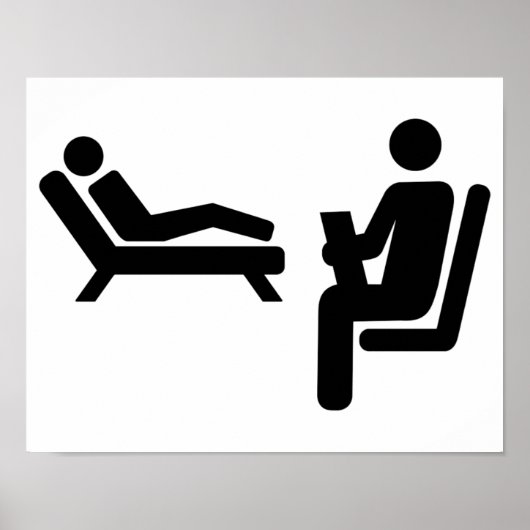 Psychologin Poster (Vorne)