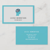 Psychologin Psychiatrist Counselor Business Card Visitenkarte (Vorne/Hinten)
