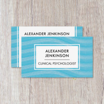 Psychologin Psychiatrist Therapeutin Zen Blue Wave