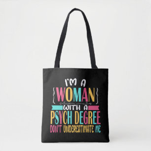 Psychologin Psychologie Major Abschluss PsyD PhD Tasche