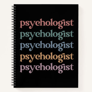 Psychologin Psychologie Student Abschluss Notizblock