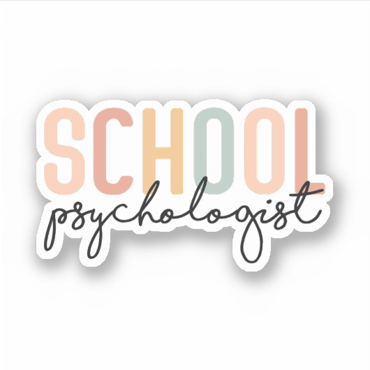 Psychologin | Psychologische Fakultät Aufkleber (Vorderseite)