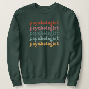 Psychologin Retro Psychology Student Abschluss Sweatshirt