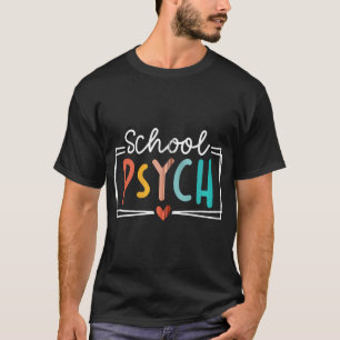Psychologin Schule Psych Counselor T-Shirt