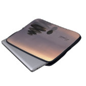 Psychologin Therapist Zen, Sunset-Personalisiert Laptopschutzhülle (Vorne Knopf)