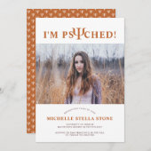 Psychologische Abschluss Einladung (Vorne/Hinten)